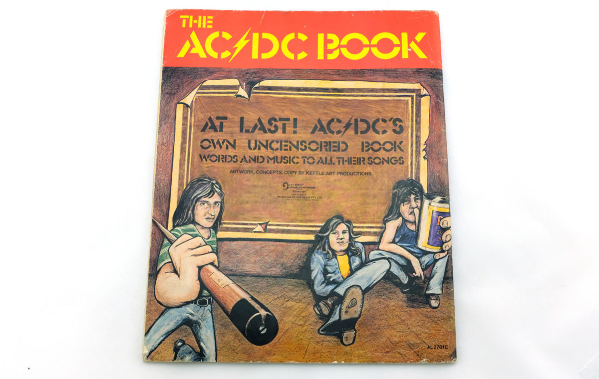 The AC/DC Songbook 1976 Dirty Deeds Done Dirt Cheap - Ozzy Collectibles