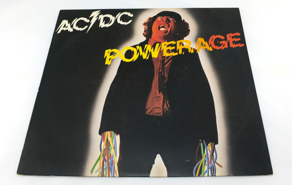 AC/DC Powerage LP Red Label Albert - Ozzy Collectibles