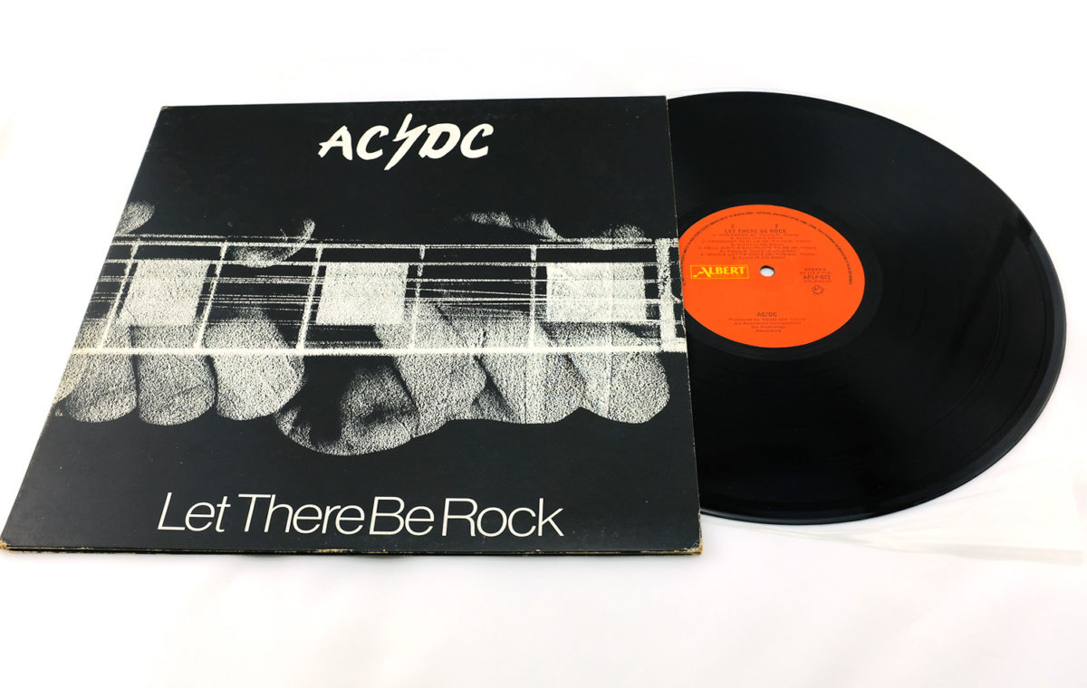 Rocka Lp Roo Label AC/DC Let There Be Rock Vinyl LP Red Roo Pressing - Ozzy Collectibles
