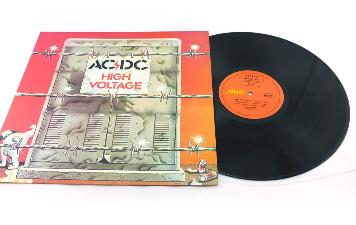 AC/DC High Voltage LP Red Label - Ozzy Collectibles