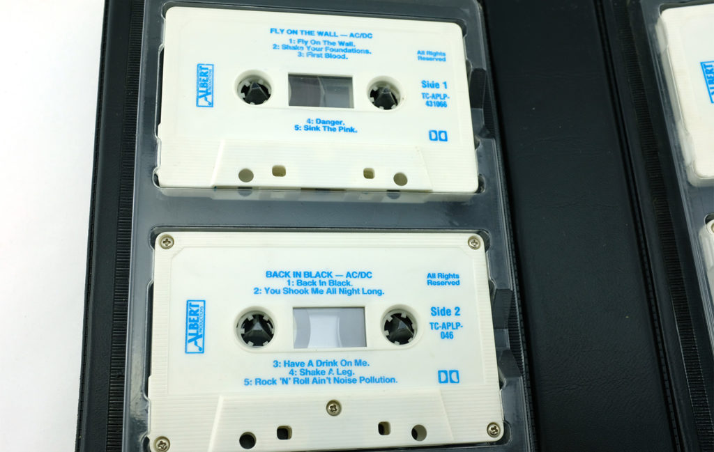 AC/DC Vol 2. 6 x Cassette Tape 1987 Box Set - Ozzy Collectibles
