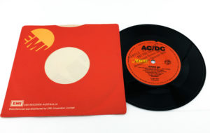 AC/DC Shake Your Foundations / Stand Up Promo 7” Vinyl