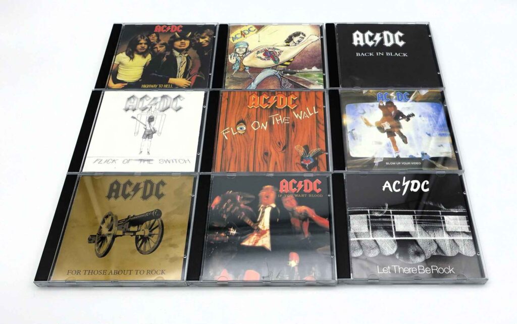 AC/DC Boom Box 16 x Picture CD Box Set 1995 - Ozzy Collectibles