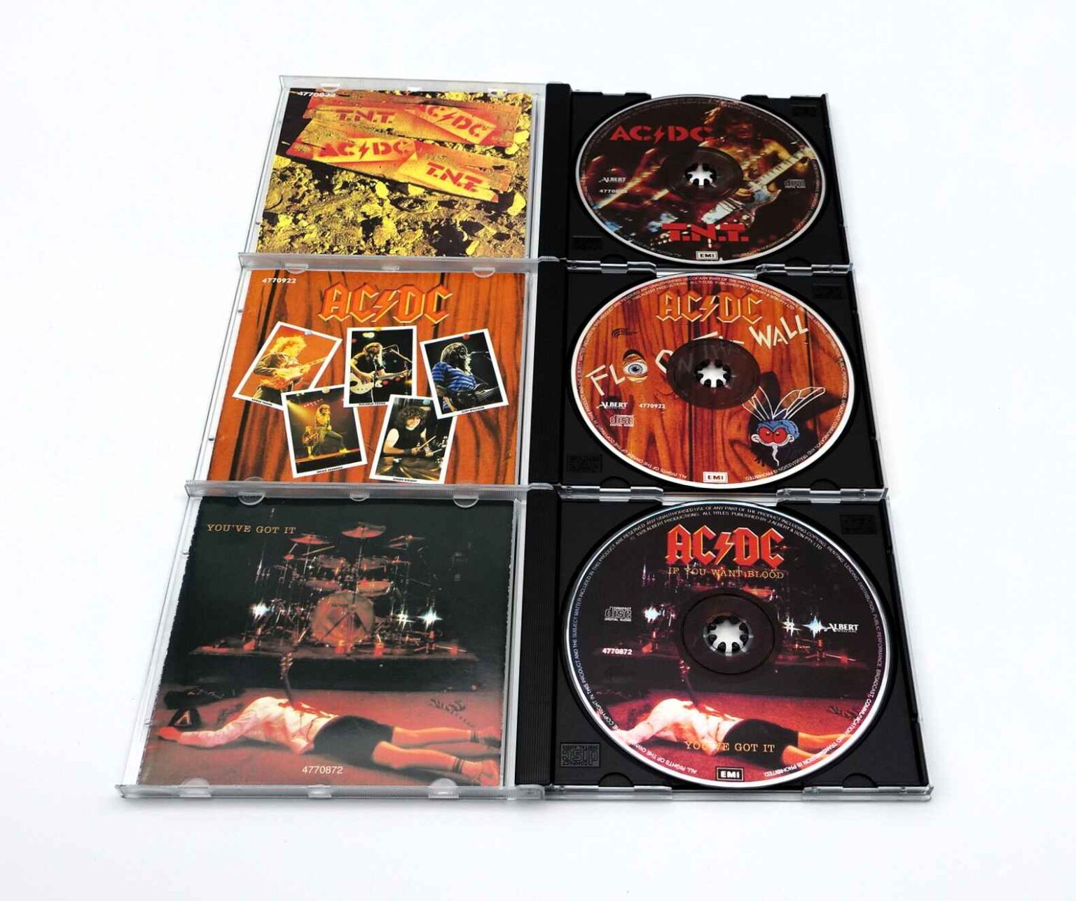 AC/DC Boom Box 16 x Picture CD Box Set 1995 - Ozzy Collectibles