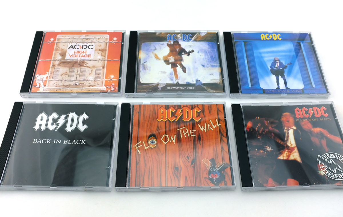 AC/DC Boom Box 16 x Picture CD Box Set 1995 - Ozzy Collectibles