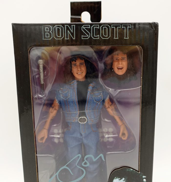 AC/DC Bon Scott Highway To Hell 20cm NECA Clothed Action Figure Rock Star Figurine