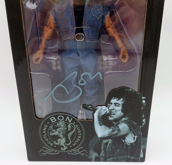AC/DC Bon Scott Highway To Hell 20cm NECA Clothed Action Figure Rock Star Figurine