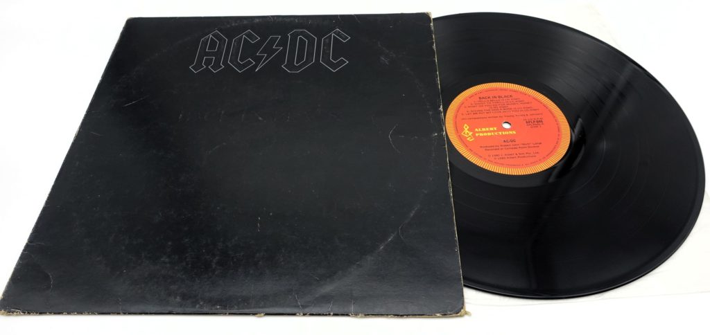 AC/DC Back In Black 1980 Aussie 1st Pressing Vinyl LP Record - Ozzy ...