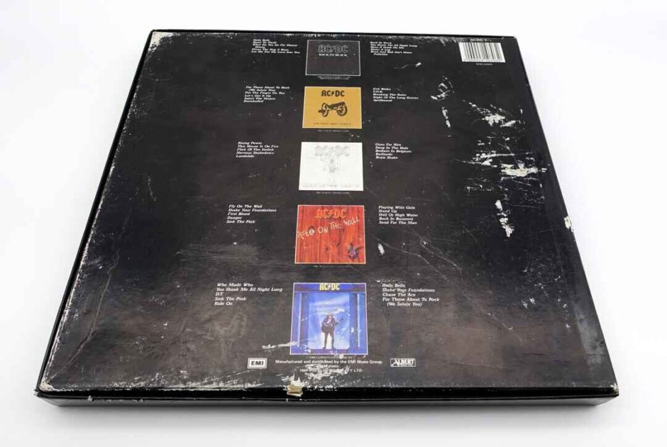 AC/DC Vol 2, 5 x LP 1987 Box Set w/ Poster & Sticker - Ozzy Collectibles