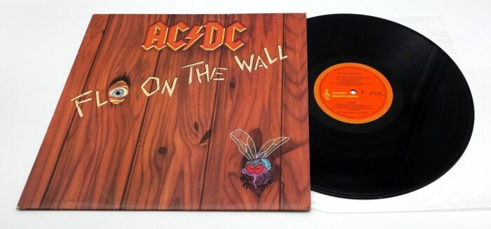 AC/DC Fly On The Wall 1985 New Zealand 1st Pressing