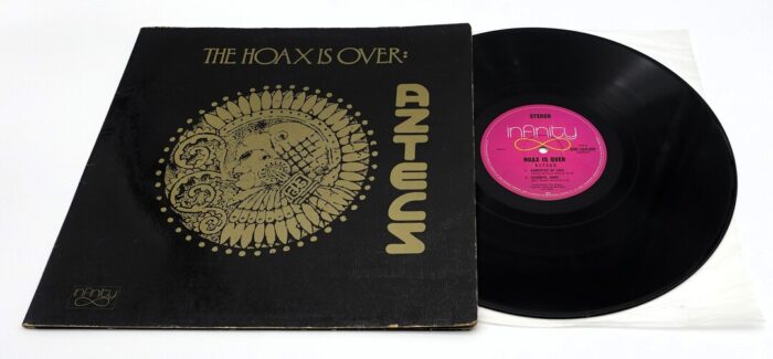 Aztecs The Hoax Is Over 1971 Aussie Vinyl LP Record