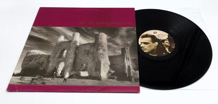 U2 The Unforgettable Fire 1984 Aussie Vinyl LP Record