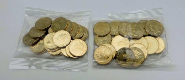 2024 Sealed Bag Bluey Buck & Bingo 40 x $1 1 Dollar King Charles UNC Coins