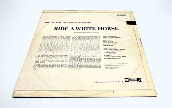 Sven Libaek To Ride A White Horse 1966 Vinyl LP Record - Image 4