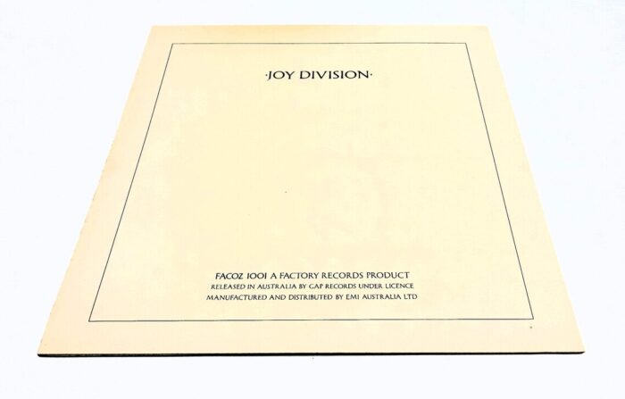 Joy Division Closer Australian 1981 Pre-final Vinyl LP Record - Image 3