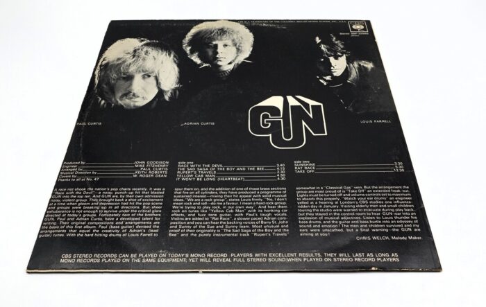 Gun The Gun 1968 Vinyl LP Record Aussie Pressing - Image 3