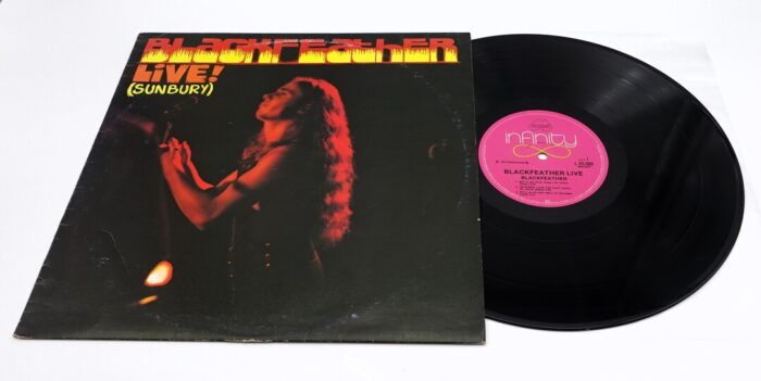 Blackfeather Live! (Sunbury) 1974 Aussie Vinyl LP Record