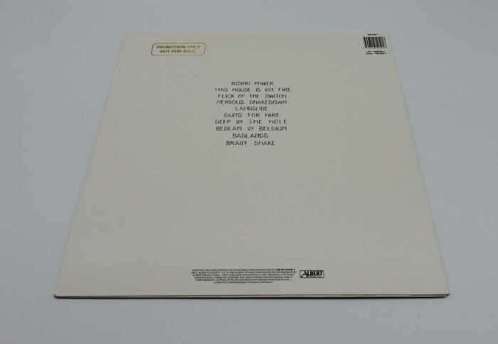 AC/DC Flick of The Switch Vinyl LP Record Aussie & NZ Promo Press - Image 4