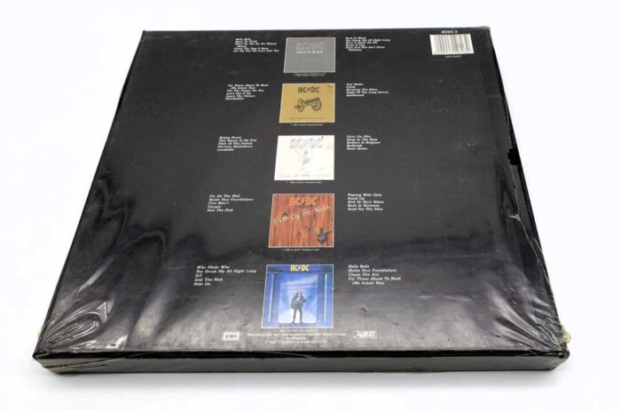 New AC/DC Vol. 2, 5 x 12” Vinyl LP Records 1987 Box Set Aussie 1st Press - Image 2