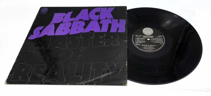 Black Sabbath Master Of Reality Vinyl LP Record 1971 OZ Reverse Label Press
