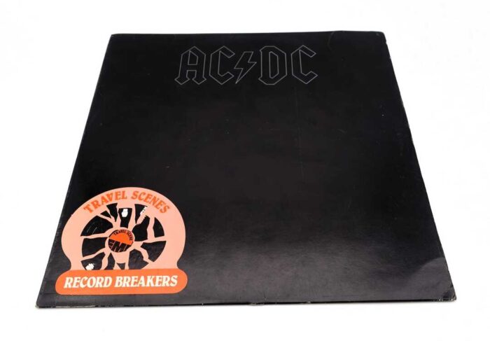 AC/DC Back In Black Vinyl LP Record OZ MAXICUT 1980 1st Press + Hype - Image 4
