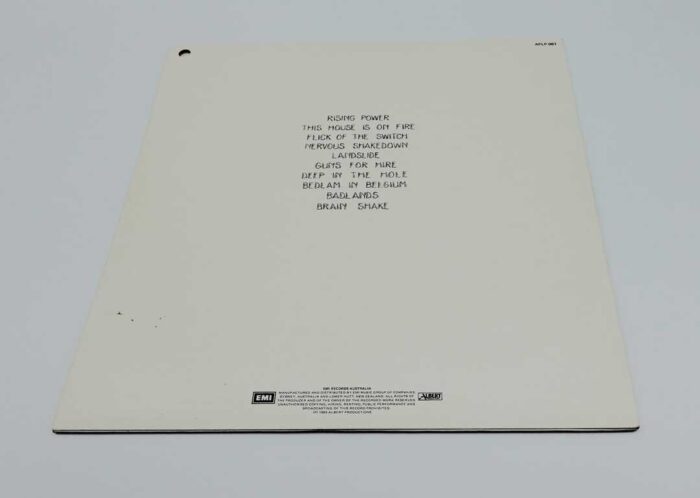 AC/DC Flick of The Switch Vinyl LP Record Alberts 1983 Aussie Promo Press - Image 4