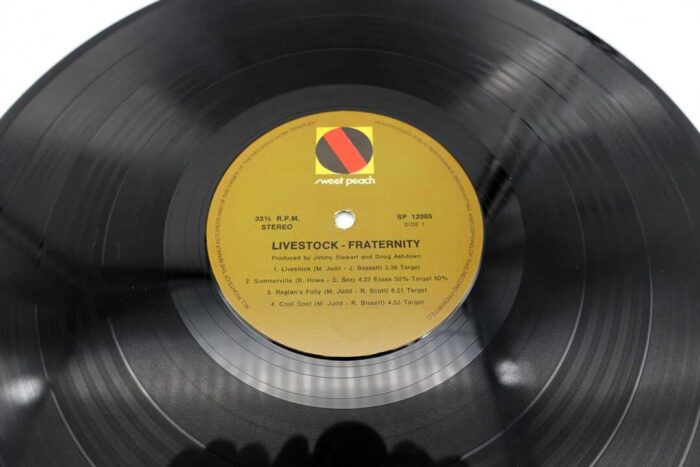 Livestock Fraternity (Bon Scott) Vinyl LP Record OZ 1971 1st Press - Image 2