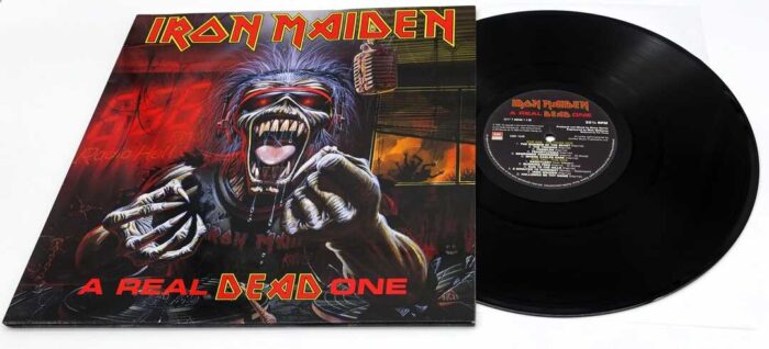 Iron Maiden A Real Dead One Vinyl LP Record UK 1993 1st Press