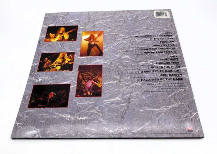 Iron Maiden A Real Dead One Vinyl LP Record UK 1993 1st Press - Image 4
