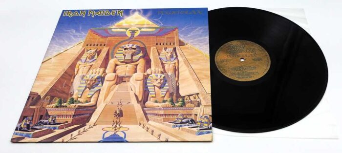 Iron Maiden Powerslave Vinyl LP Record 1984 Aussie 1st Press