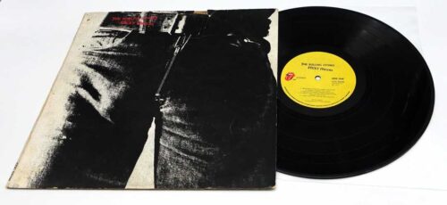 The Rolling Stones Sticky Fingers 1971 Vinyl LP Record OZ 1st Press