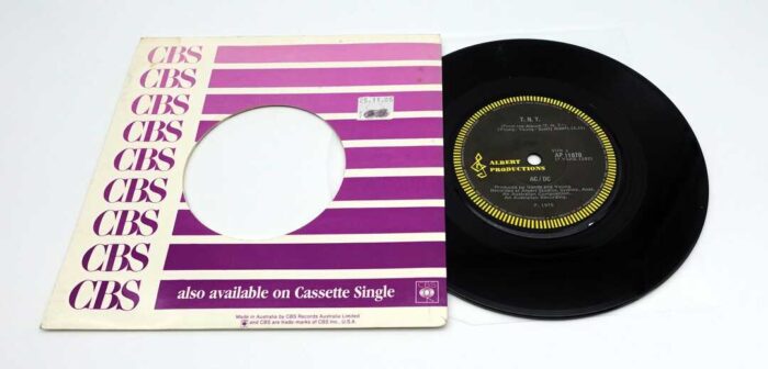 AC/DC T.N.T. TNT / I'm A Rocker 7" Vinyl 1976 NZ Pressing