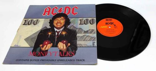 AC/DC Moneytalks 1990 Vinyl 12" Record Aussie 1st Press