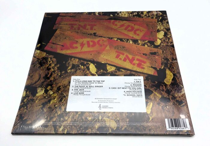 AC/DC T.N.T. TNT Vinyl LP Record Blue Roo Limited Edition Aussie ...