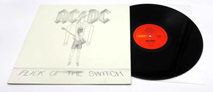 AC/DC Flick of The Switch Vinyl LP Record Alberts Aussie RARE Misprint ...