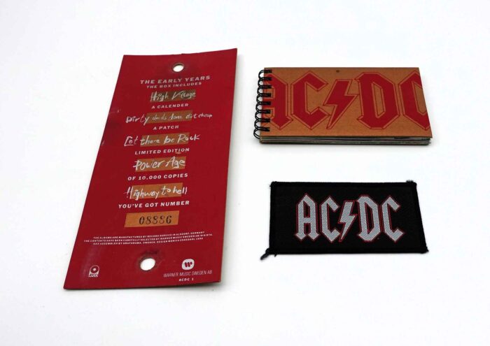 AC/DC The Early Years 5 x Vinyl LP Record 1990 Limited Edition Box Set ...